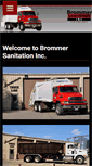 Mobile Screenshot of brommersanitation.com